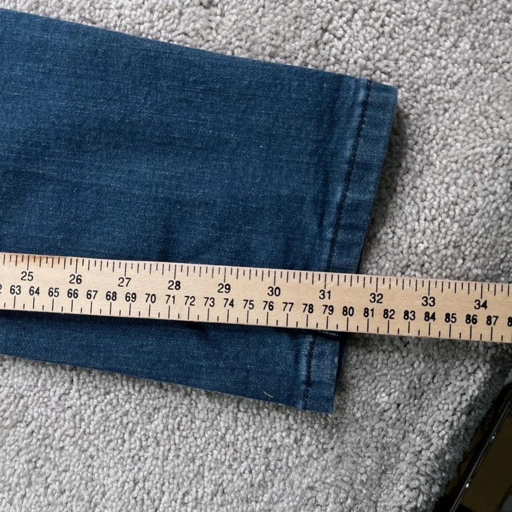 Levis Jeans Mens 34x32 (Fits 32x31) Blue 511 Slim Fit Straight Stretchy Denim